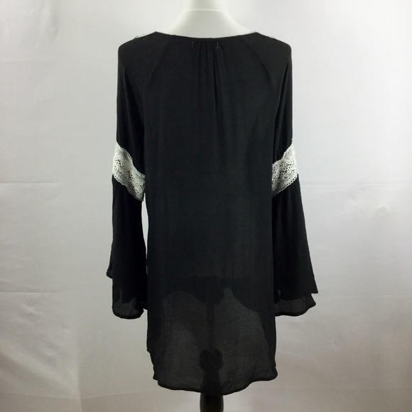 Umgee Bohemian Tunic Peasant Top Blouse Size 1XL - Picture 6 of 13